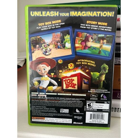 Xbox 360 Toy Story 3 Disney Pixar Xbox Live complete with manuals - Picture 4 of 4